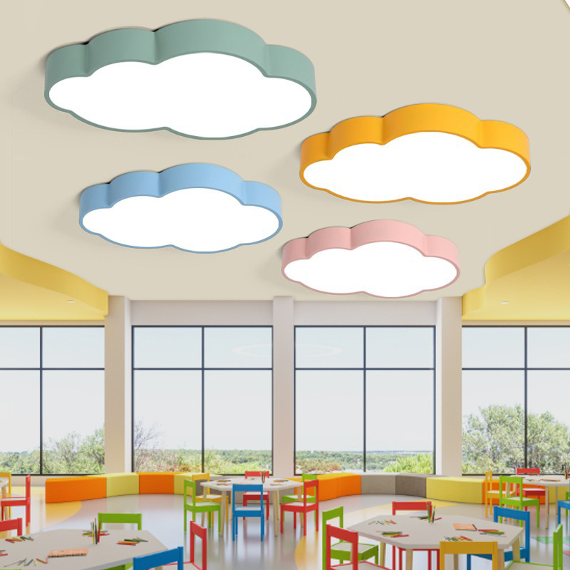 Baby Nursery Chandelier - Italy Designer Cartoon Cloud Pendant Lamp