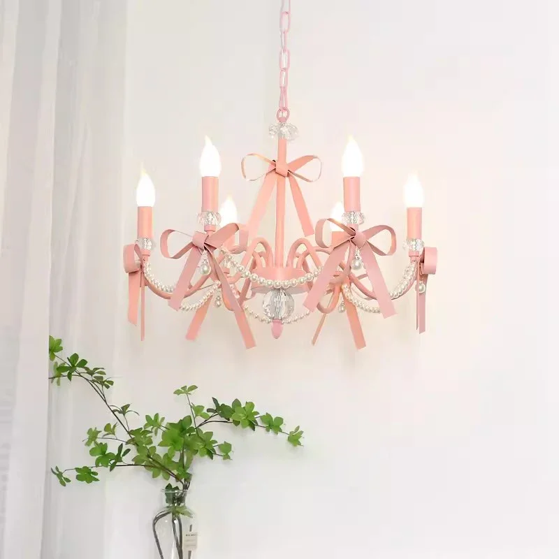 Baby Nursery Chandelier - 2025 Pink Lovely Children's Room Chandeliers