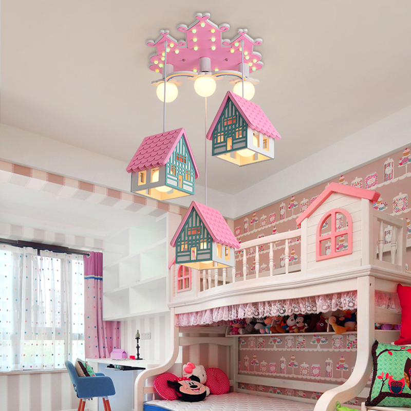 Baby Nursery Chandelier - Children kids bedroom decor led lights