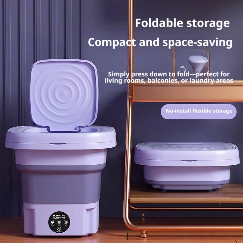 9L Fold Mini Washing Machine P - огляд і ціна Baby Nursery Laundry Basket