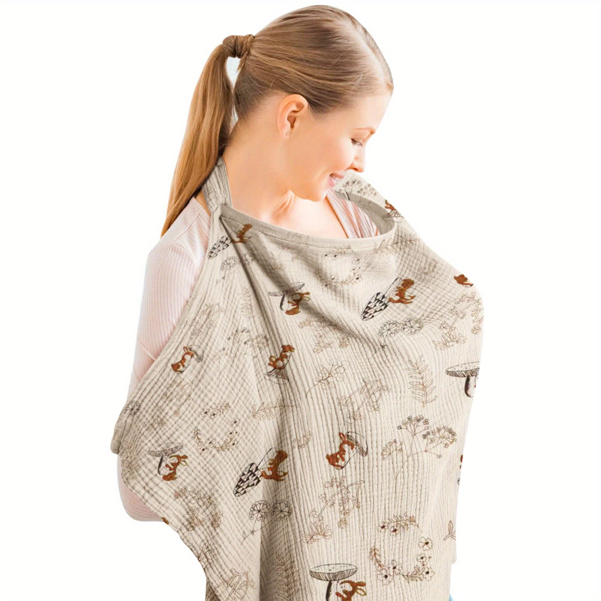 1 pc Nursing Cover Cloth - Out - огляд і ціна Nursing Cover Breastfeeding