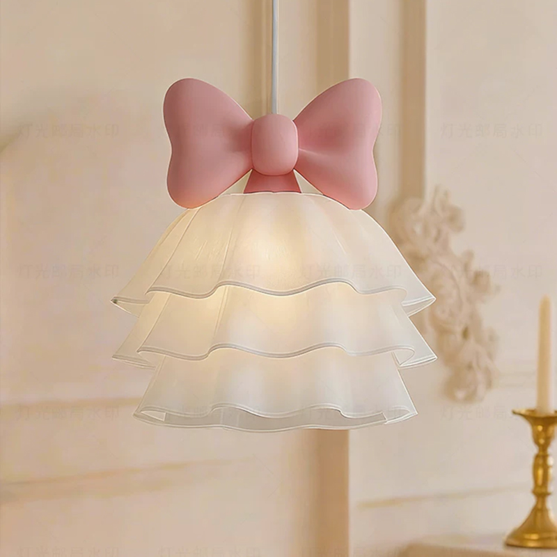 Pink Bow Children's Room Chand - огляд і ціна Baby Nursery Chandelier