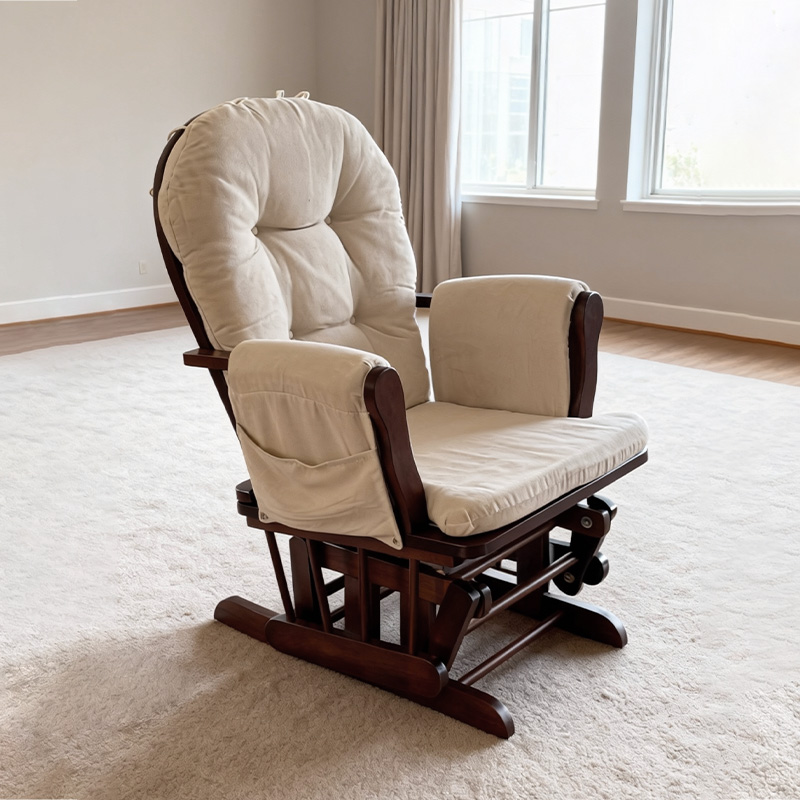 Modern Wood Glider Cushion Mat - огляд і ціна Baby Nursery Glider Chair