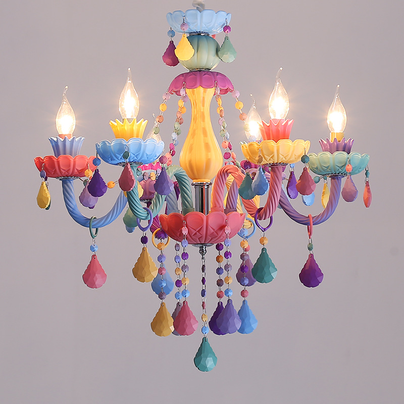Macaron Chandelier European-st - огляд і ціна Baby Nursery Chandelier