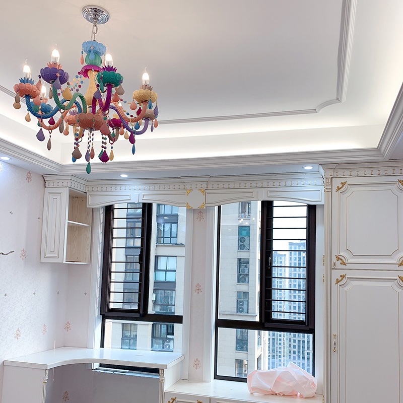 Macaron Chandelier European-st - огляд і ціна Baby Nursery Chandelier