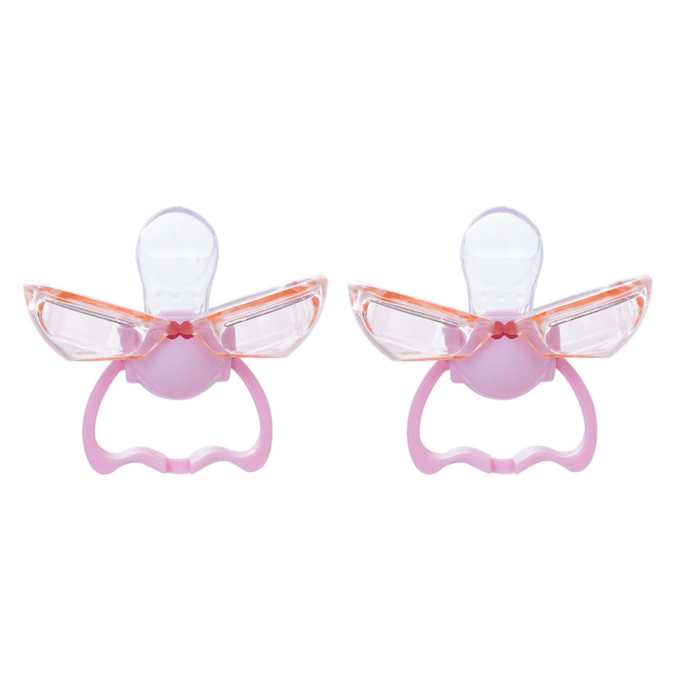 2Pcs Gentle Silicone Pacifier  - огляд і ціна Baby Nursery Hospital