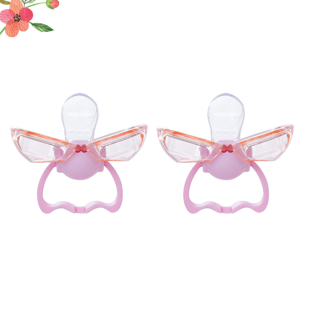 2Pcs Gentle Silicone Pacifier  - огляд і ціна Baby Nursery Hospital