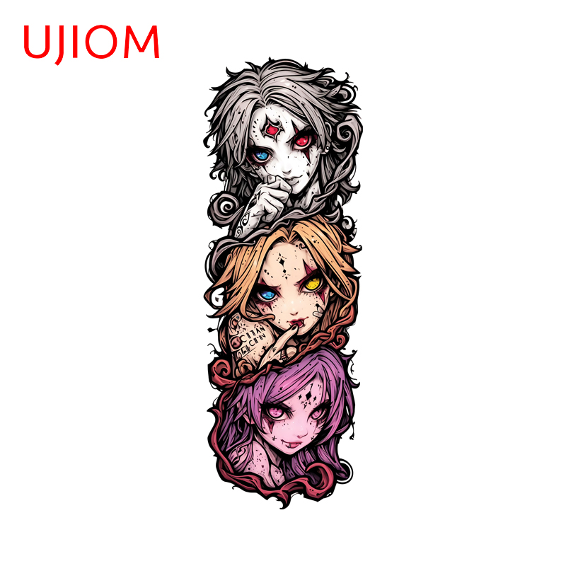 UJIOM Attractive Anime Girls W - огляд і ціна Baby Nursery Vinyl Wall Stickers