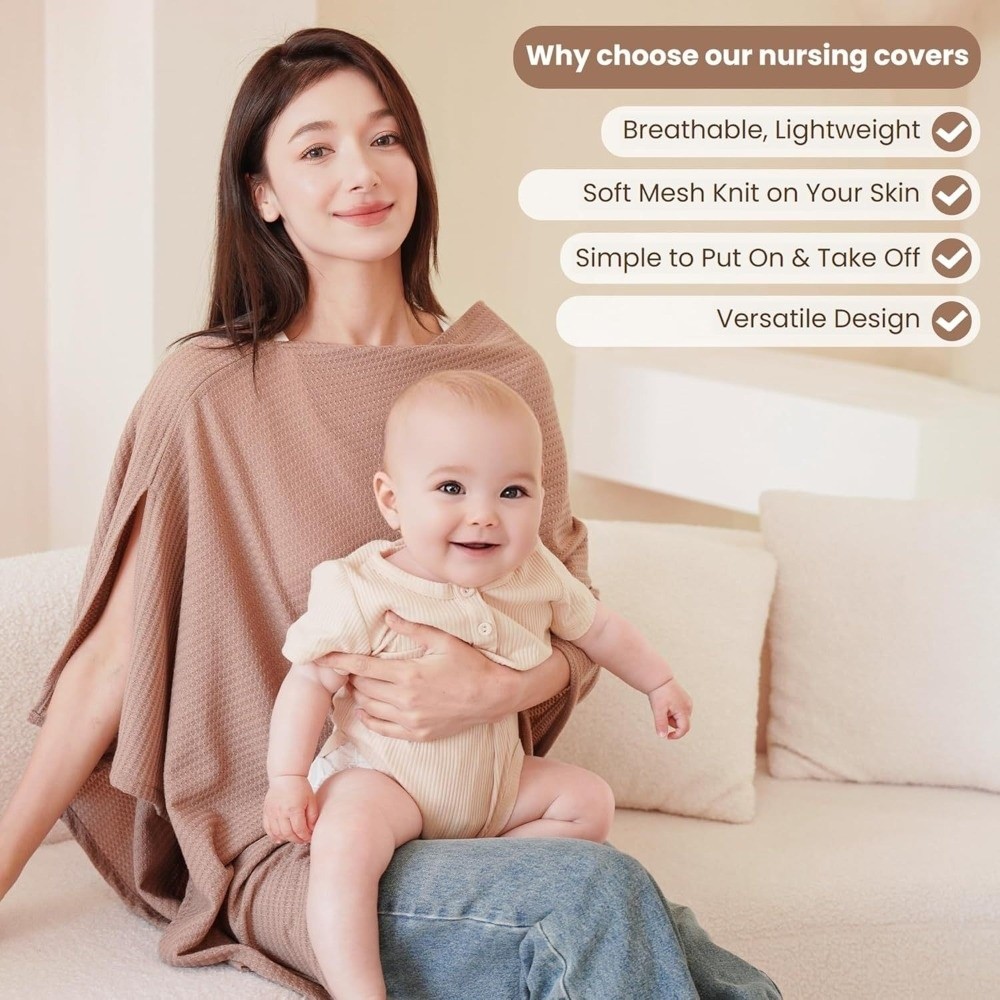 Soft Nursing Cover for Breastf - огляд і ціна Nursing Cover Breastfeeding