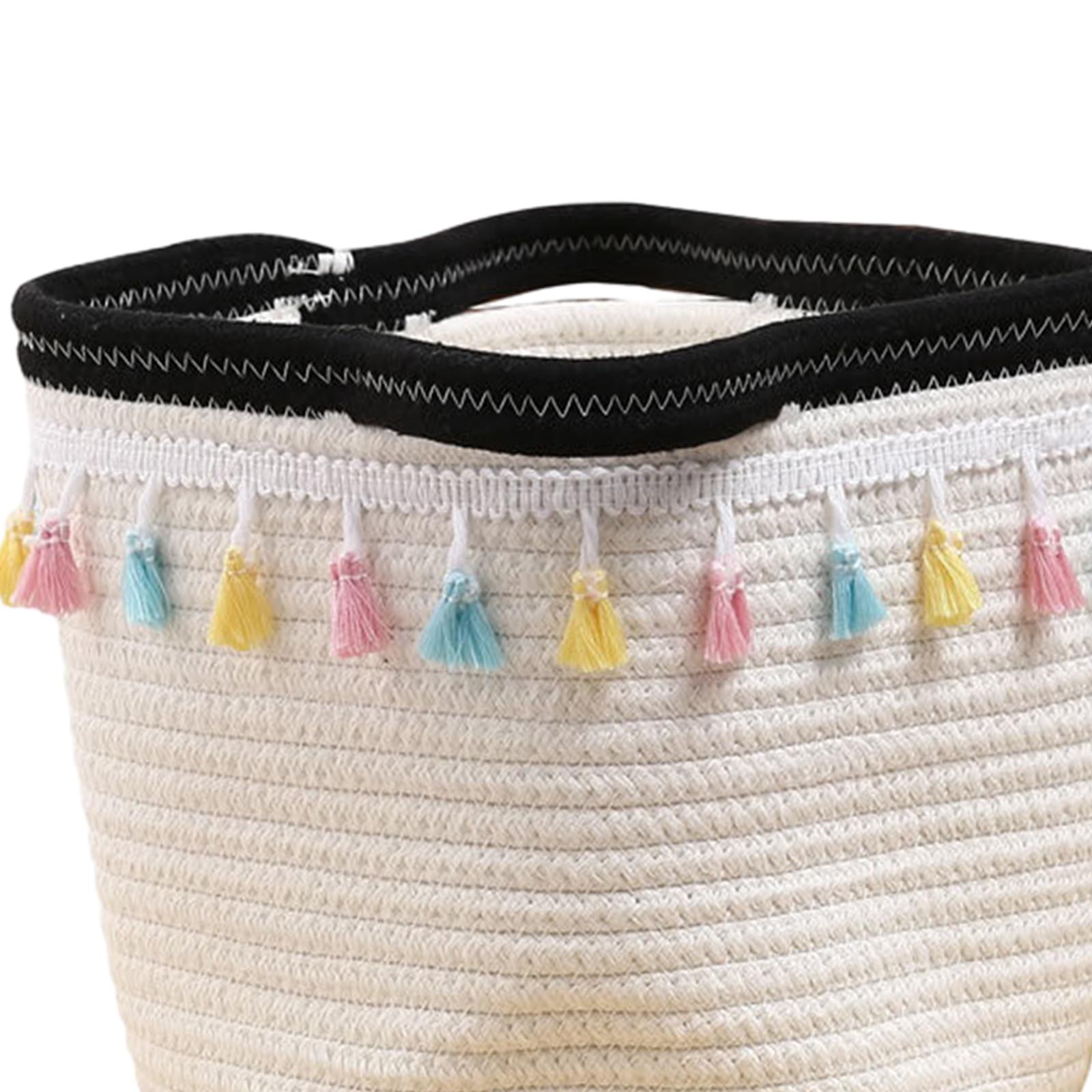 Foldable Cotton Rope Laundry H - огляд і ціна Baby Nursery Laundry Basket