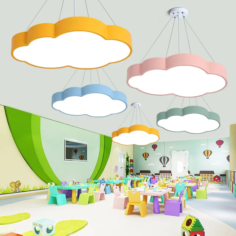 Italy Designer Cartoon Cloud P - огляд і ціна Baby Nursery Chandelier