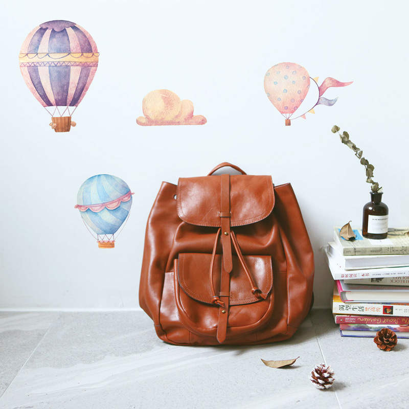 Creative Colorful Hot Air Ball - огляд і ціна Baby Nursery Mural Wallpaper