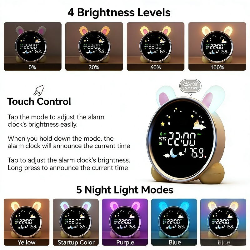 Kids Alarm Clock Ready to Rise - огляд і ціна Sound Sleep Trainer Clock