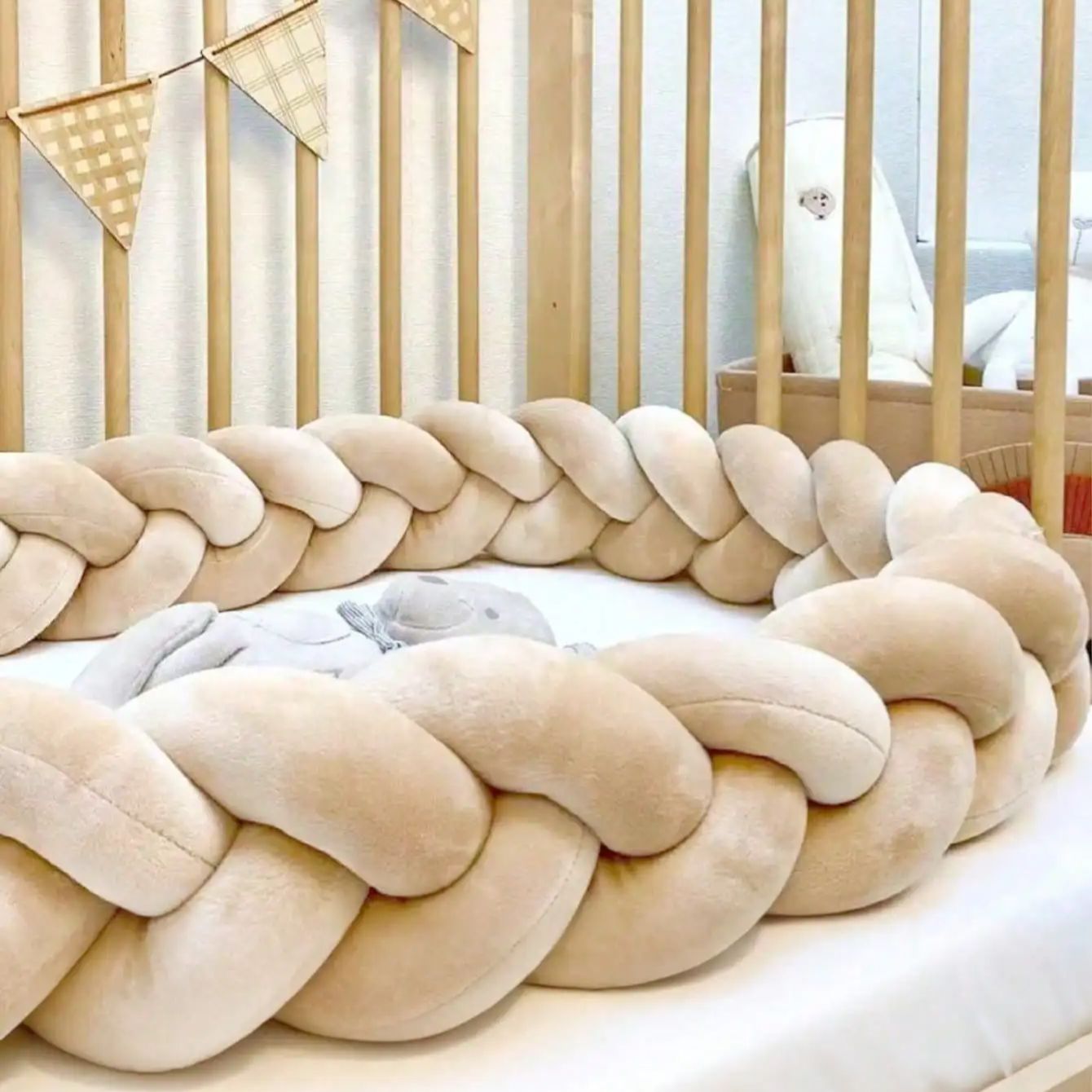 Bumper for Infant Crib Protect - огляд і ціна Baby Nursery Rhymes