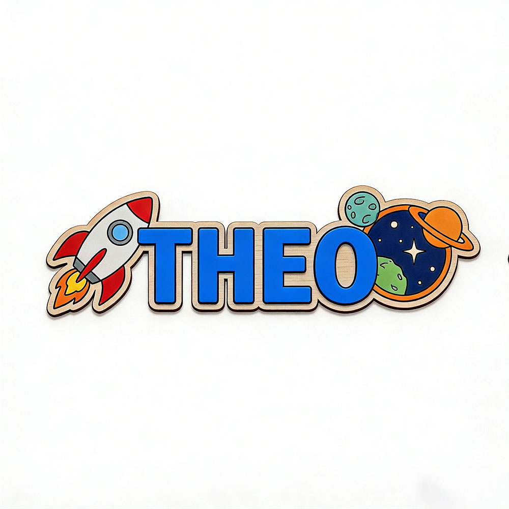 Personalized Space Rocket Name - огляд і ціна Baby Nursery Baby