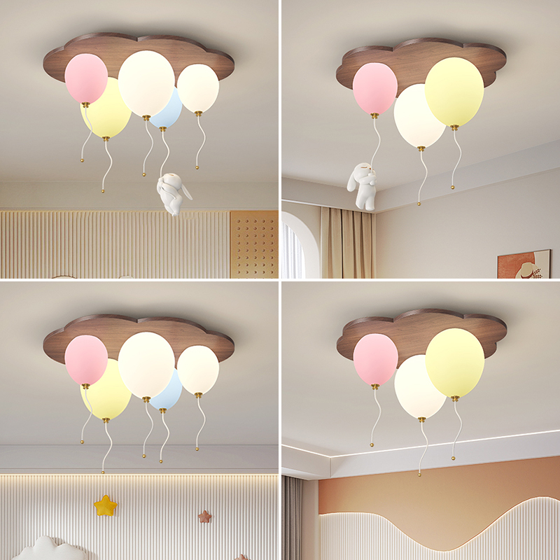 Cloud Balloon LED Ceiling Lamp - огляд і ціна Baby Nursery Chandelier