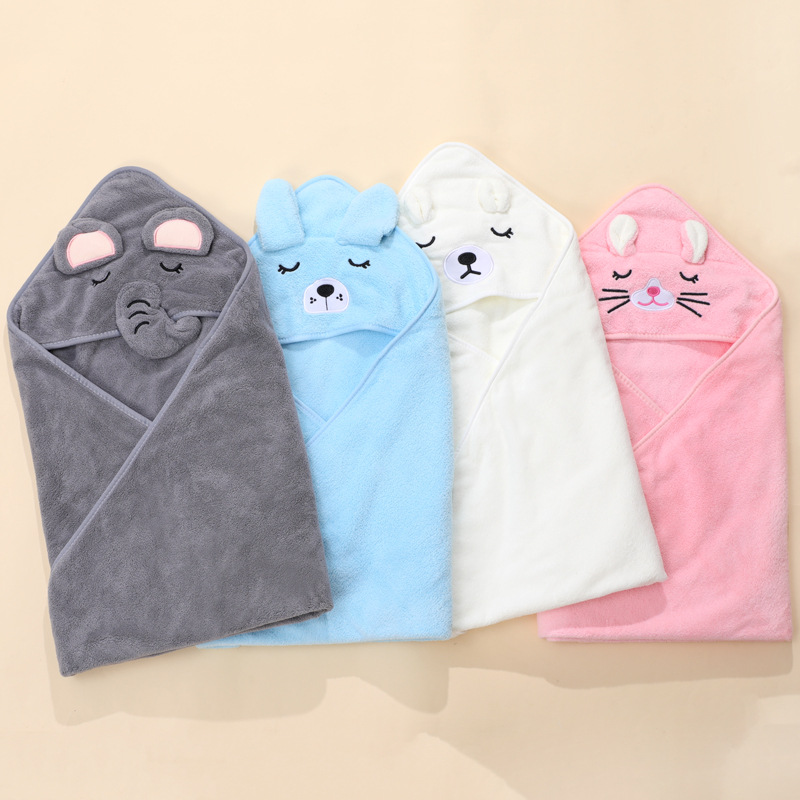 Cartoon Baby Bath Towels Soft  - огляд і ціна Baby Nursery Items