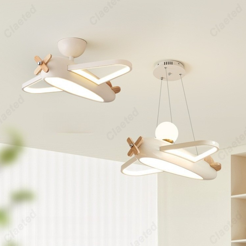 Airplane Lamps LED Children's  - огляд і ціна Baby Nursery Chandelier