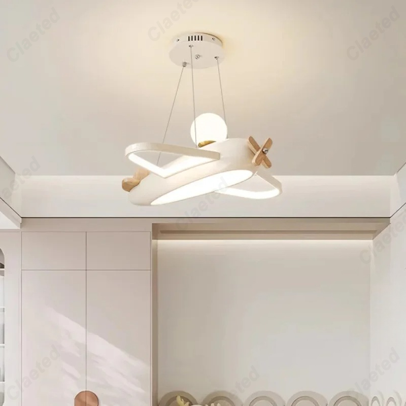 Airplane Lamps LED Children's  - огляд і ціна Baby Nursery Chandelier