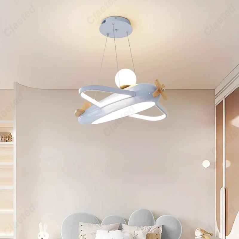 Airplane Lamps LED Children's  - огляд і ціна Baby Nursery Chandelier