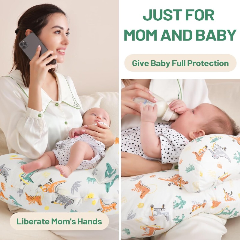 Nursing Pillow with Animal Pri - огляд і ціна Nursing Cover Breastfeeding