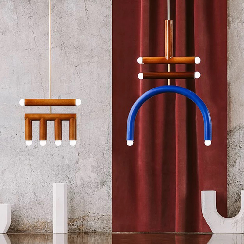 Nordic Creative U-shaped Chand - огляд і ціна Baby Nursery Chandelier