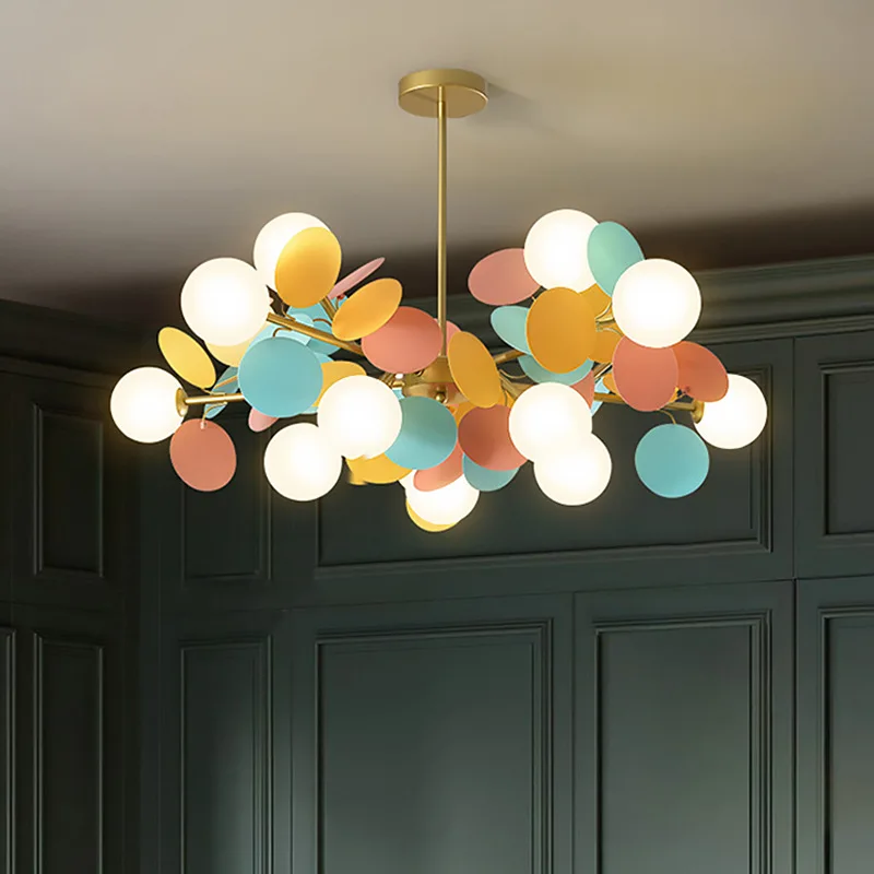 Modern Led Chandeliers Colourf - огляд і ціна Baby Nursery Chandelier
