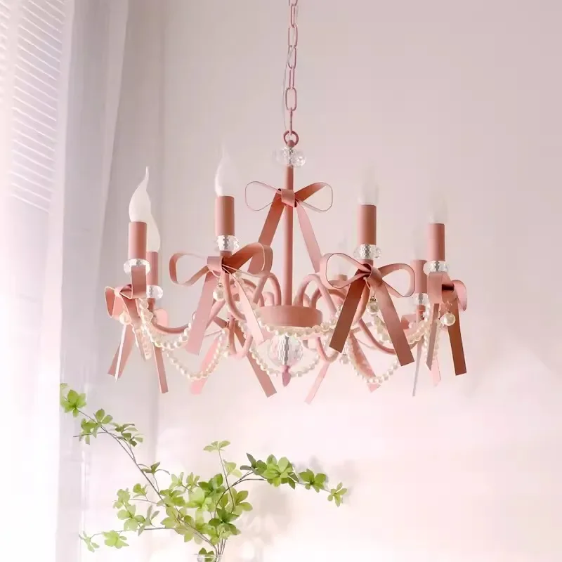 2025 Pink Lovely Children's Ro - огляд і ціна Baby Nursery Chandelier