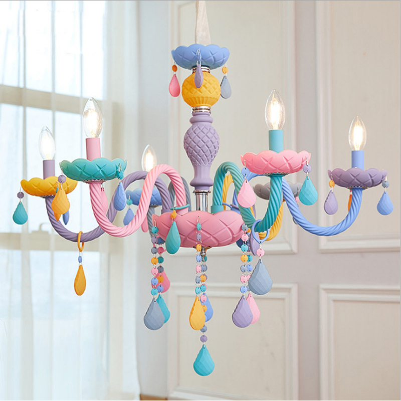 Macaron Creative Europe Candle - огляд і ціна Baby Nursery Chandelier