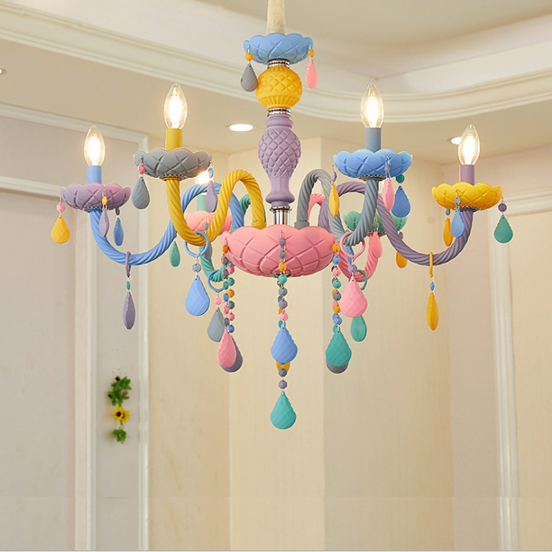 Macaron Creative Europe Candle - огляд і ціна Baby Nursery Chandelier