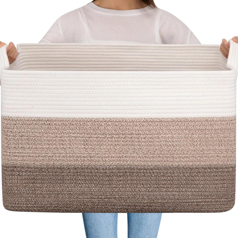 Extra Large 65L Woven Storage  - огляд і ціна Baby Nursery Laundry Basket