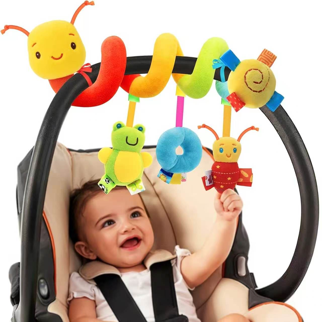 Cute Bee Hanging Toy for Baby  - огляд і ціна Baby Nursery Items