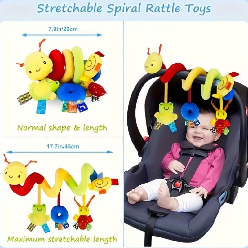 Cute Bee Hanging Toy for Baby  - огляд і ціна Baby Nursery Items
