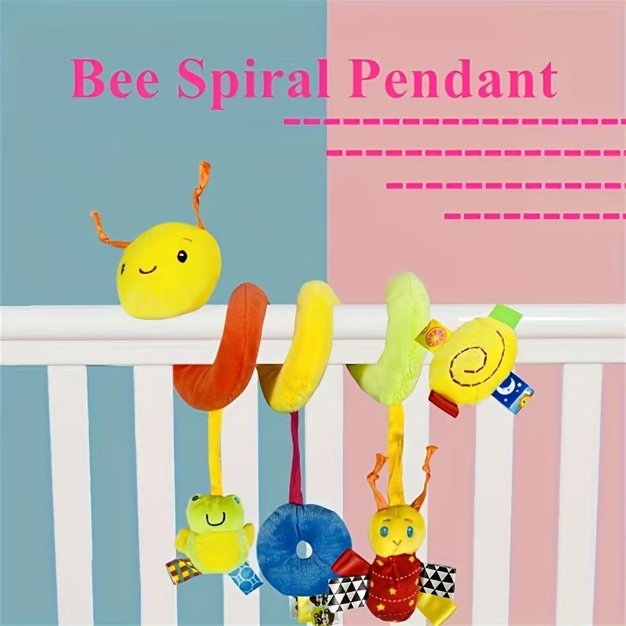 Cute Bee Hanging Toy for Baby  - огляд і ціна Baby Nursery Items