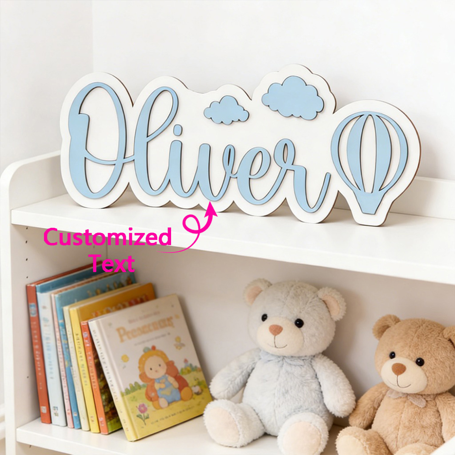 Personalized Hot Air Balloon & - огляд і ціна Baby Nursery Baby