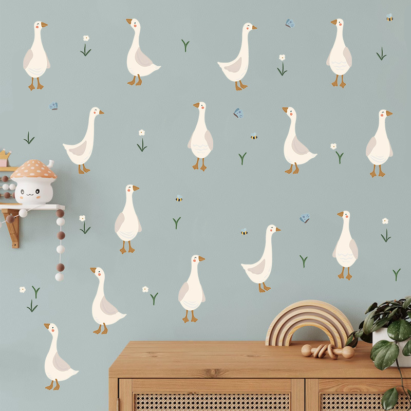 Cute Duckling Wall Sticker Fun - огляд і ціна Baby Nursery Mural Wallpaper