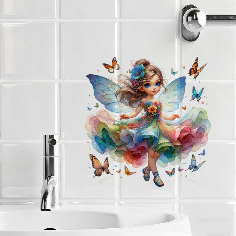 Fairy Wall Sticker Baby Kids R - огляд і ціна Baby Nursery Mural Wallpaper