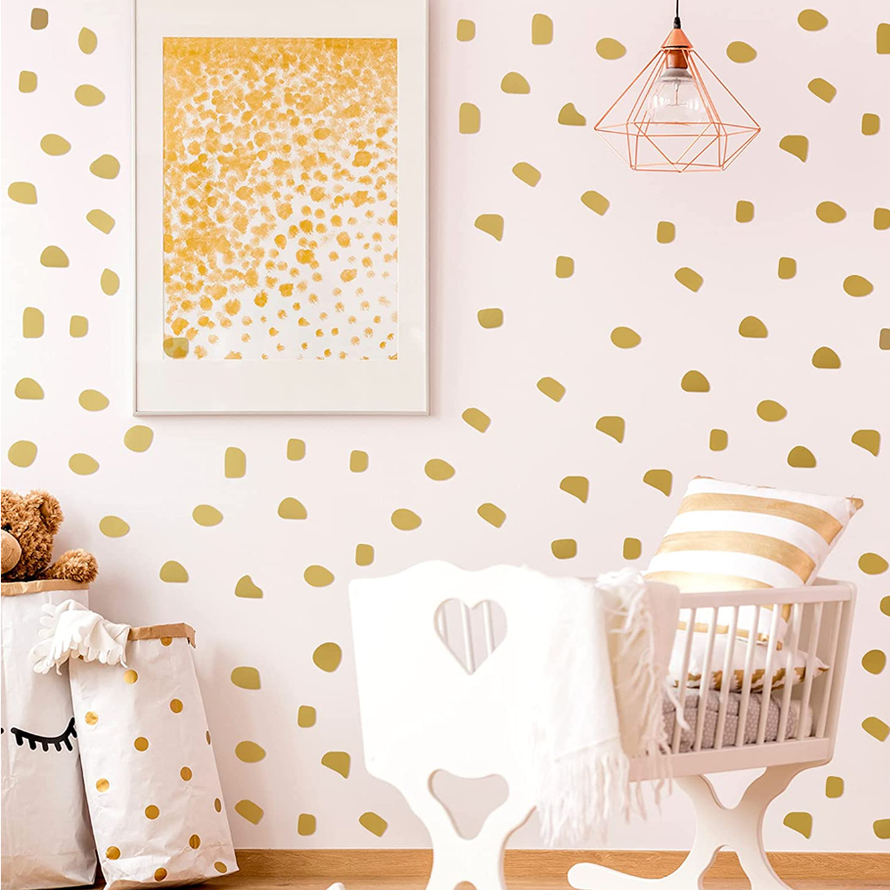 96Pcs/set Cute  Irregular Dots - огляд і ціна Baby Nursery Vinyl Wall Stickers